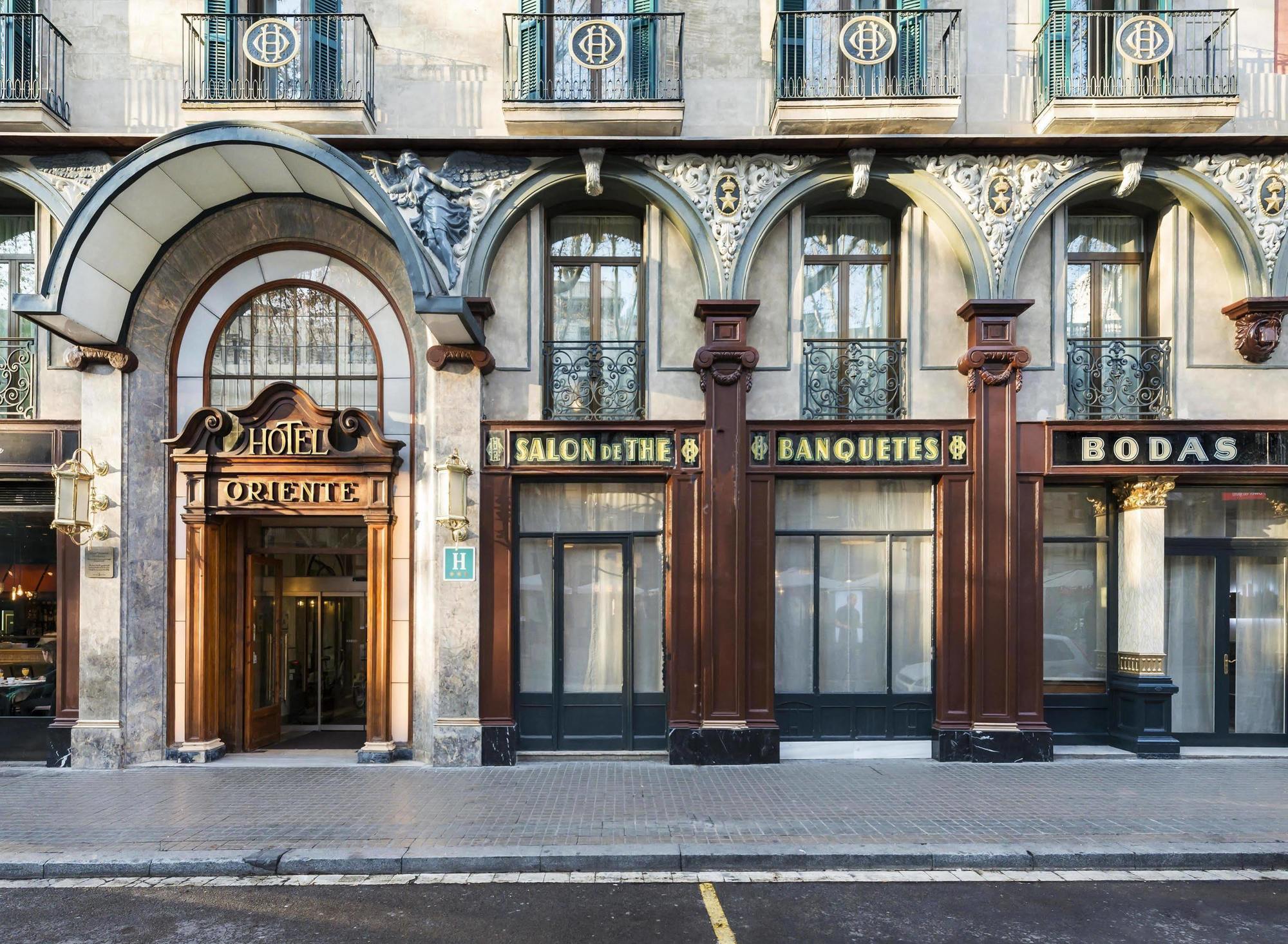 Oriente Atiram Hotell Barcelona Eksteriør bilde